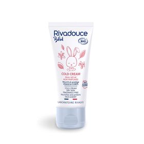 Rivadouce® Bébé Cold Cream Non Parfumée Peau Sèche Visage & Corps
