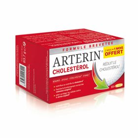 Arterin Cholestérol Complément Alimentaire à base de Plantes 90 Comprimés