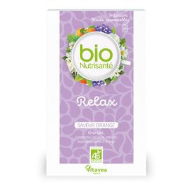 bio Nutrisanté Infusion Huile Essentielle Relax