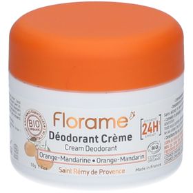 Florame Déodorant Crème Orange Mandarine Bio 24H