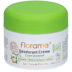 Florame Déodorant Crème Verveine Citron Bio