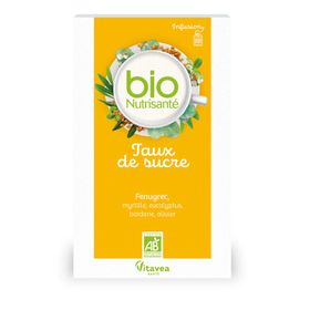 Nutrisanté Infusion Bio Taux de sucre