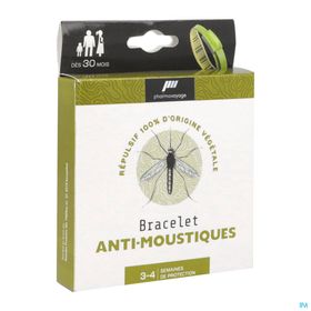 PHARMAVOYAGE BRACELET ANTIMOUSTIQUE - Bracelet répulsif antimoustique 100 % végétal, water