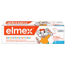 elmex® Dentifrice Enfant 3 - 6 ans