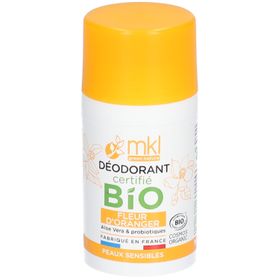 mkl DÉODORANT CERTIFIÉ BIO - FLEUR D'ORANGER