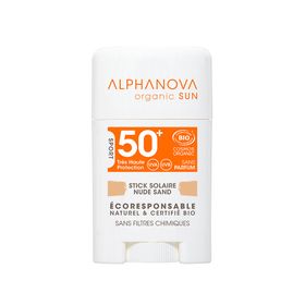 Alphanova STICK SOLAIRE BEIGE TRÈS HAUTE PROTECTION VISAGE SPF50+