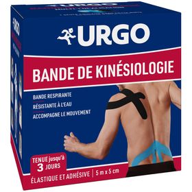 URGO Bande de Kinésiologie 5 m x 5 cm