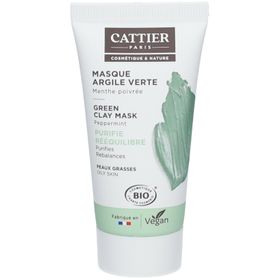 CATTIER Masque à l'argile verte