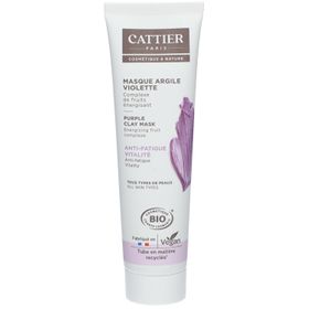 CATTIER Masque à l'argile violette Bio