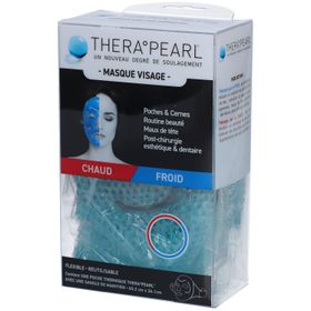 Therapearl Masque Visage Poche Thermique Garnie De Billes - Soulage En Cas De Maux de Tête