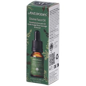 Antipodes Divine Face Oil Huile Visage Rose Sauvage & Avocat 30 ml