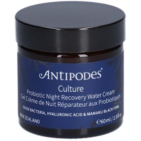 Antipodes Culture Gel Crème de Nuit Réparateur aux Probiotiques