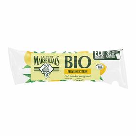 Le Petit Marseillais Berlingot Recharge Gel Douche Bio Energisant, au PH neutre, Verveine Citron, 250 ml