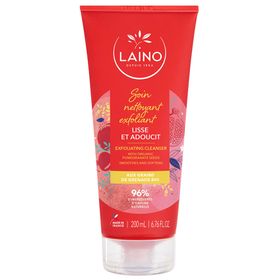 LAINO Soin nettoyant exfoliant aux grains de grenade bio