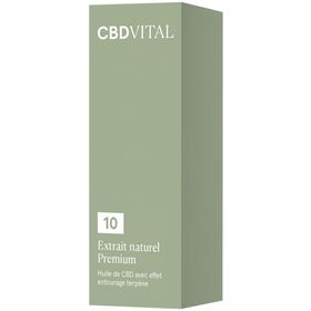 CBD VITAL Huile PREMIUM extrait naturel de CBD  10%