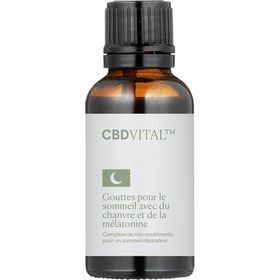 CBD VITAL Gouttes pour le sommeil au chanvre