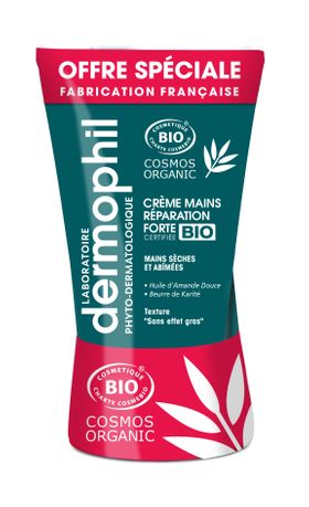 dermophil Phyto-Dermatologique Crème Mains Réparation Forte BIO