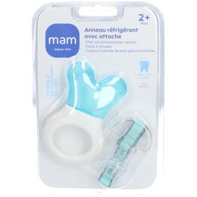 MAM Anneau de dentition réfrigérant avec attache 2 mois et +