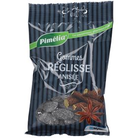 Pimélia® Gommes RÉGLISSE ANISÉE