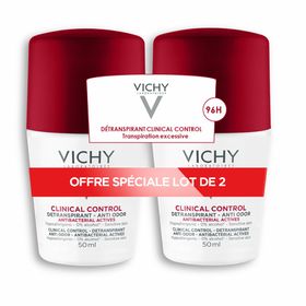 VICHY Clinical Control Déodorant Détranspirant 96 H Roll'on