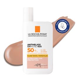 ANTHELIOS FLUIDE  UVMUNE 400 AVEC PARFUM ET TEINTE SPF50+ 50ML