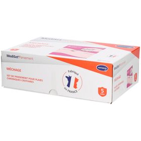 MEDISET PANSEMENT MÉCHAGE - Set de méchage, plaie cavitaire chronique  - bt 5