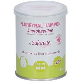 Saforelle® Florgynal® Tampon Probiotique sans applicateur Super