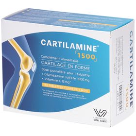 Vital Santé Cartilamine 1500 Cartilage en forme