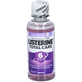 LISTERINE TOTAL CARE BAIN DE BOUCHE MENTHE - Bain de bouche fluoré, menthe, violet.  - fl