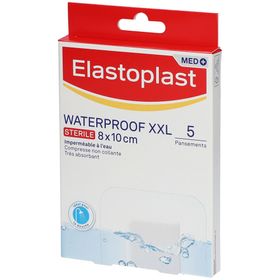 Elastoplast MED Pansements Waterproof XXL 8 x 10 cm
