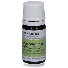 PRANAROM Huile Essentielle d'Hysope Couchée
