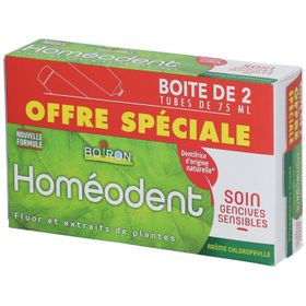 Boiron homéodent® soin gencives sensibles chlorophylle