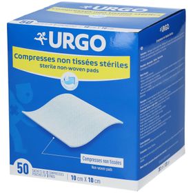 URGO Compresses stériles Non-tissées 10 cm x 10 cm