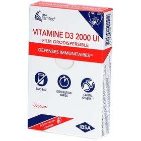 IBSA Vitamine D3 2000 UI Film orodispersible
