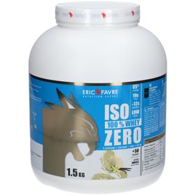 ERIC FAVRE Iso Zero 100% Whey Protéine Vanille