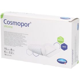 HARTMANN Cosmopor® Silicone Pansement stérile 15 x 8 cm