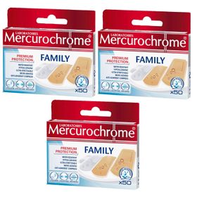 Mercurochrome® Pansements Family Premium Protection