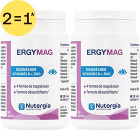 Nutergia ErgyMag : Magnésium + Zinc