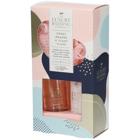 The Luxury Bathing Company Coffret ABSTRACT LAYERS Body Glow Essentials - Orange Sucrée et Ylang-Ylang