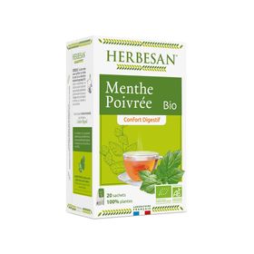 Herbesan Menthe Poivrée Bio – Digestion, Bien-être