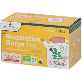 Les 3 Chênes Arom’Infuz Tisane BIO Respiration Gorge