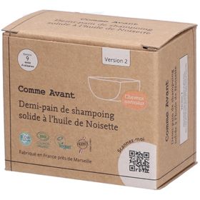 Comme Avant Demi-pain de shampoing solide à l'huile de Noisette