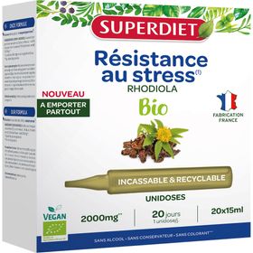 SUPERDIET Rhodiola BIO Unidoses