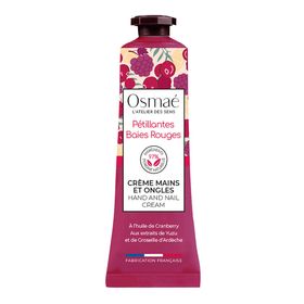 Osmaé Creme mains et ongles Pétillantes Baies Rouges
