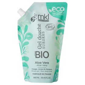 mkl GEL DOUCHE ECO-RECHARGE CERTIFIÉE BIO 900ML - ALOE VERA