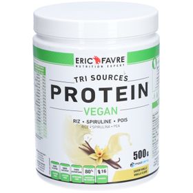 Eric Favre Protéines végétales tri-source, Protein Vegan, Vanille
