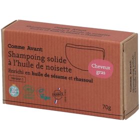 Comme Avant Shampoing solide bio enrichi en huile de sésame