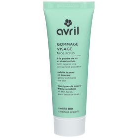 Avril Gommage Visage Certifié BIO