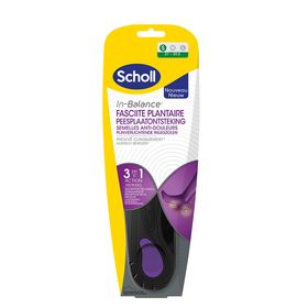 Scholl Semelles In-Balance® Anti-Douleur Fasciite Plantaire T1 (37-39,5)