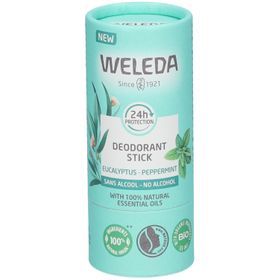 WELEDA Déodorant solide 24H Eucalyptus Menthe poivrée